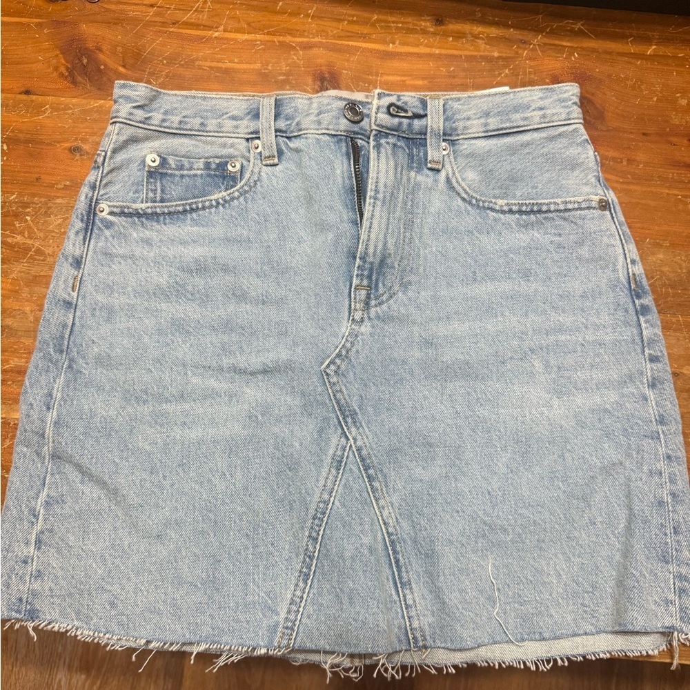 Everlane Denim Reconstructed Skirt